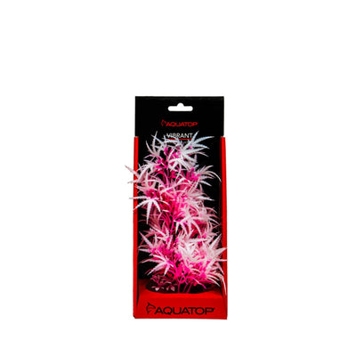 Aquatop Aquatop Vibrant Fluorescent Cannabis Plant Pink Frost, 1ea/10 in