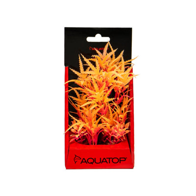 Aquatop Aquatop Vibrant Fluorescent Cannabis Plant Tangerine, 1ea/6 in