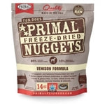 Primal Pet Foods Freeze Dried Dog Food- Venison 5.5oz.