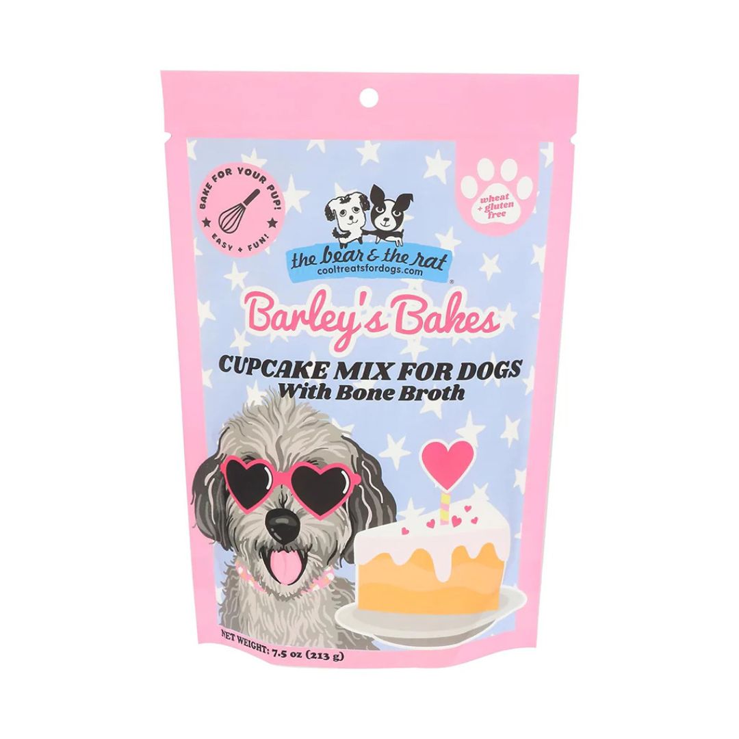 The Bear & The Rat Dog Barley'S Bakes Cupcake Mix Broth 7.5Oz