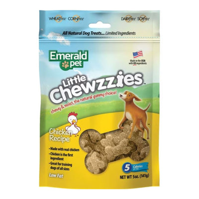 Emerald Pet Little Chewzzies Dog Treats Chicken 5oz.