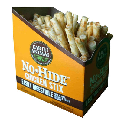 Earth Animal No Hide Chicken Stix Dog Treats;90 Count