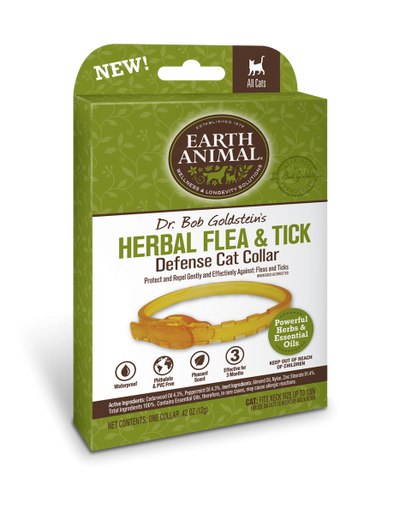 Earth Animal Herbal Flea and Tick Collar For Cats