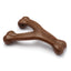 Benebone Wishbone Durable Dog Chew Toy Peanut Butter, 1ea/Giant