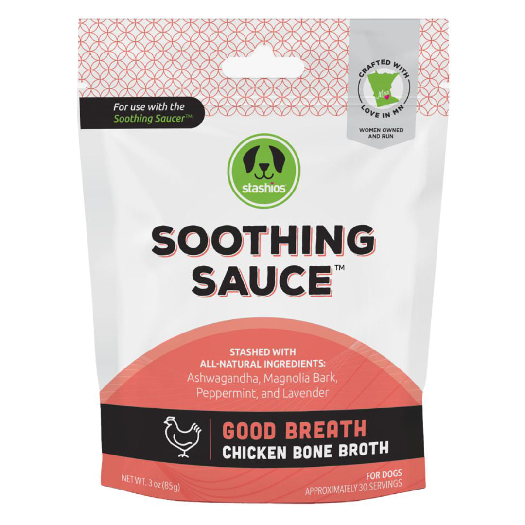 Stashios Soothing Sauce Bulk Good Breath Chicken 3oz.