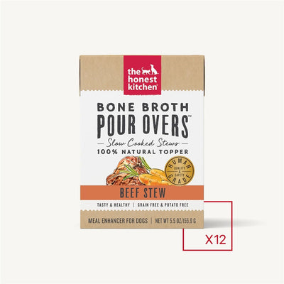 The Honest Kitchen Dog Pour Bone Broth Beef 5.5oz. (Case of 12)