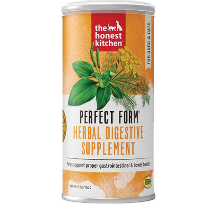 The Honest Kitchen Dog And Cat Digestive Supplement Herbal 3.2oz.