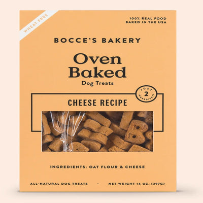 Bocce's Bakery Dog Just Cheese Biscuits 14oz.