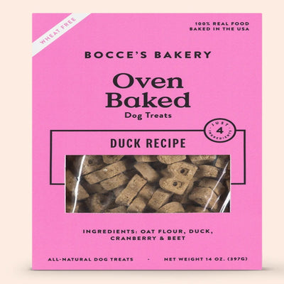 Bocce's Bakery Dog Just Duck Biscuits 14oz.