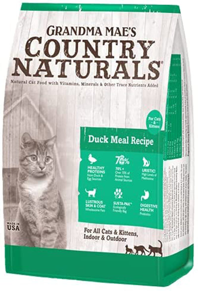 Grandma Mae's Country Naturals Dry Cat & Kitten Food Duck 1ea/3 lb