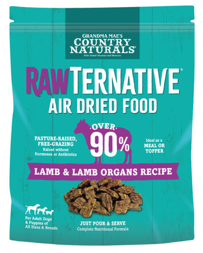 Grandma Mae's Country Naturals RawTernative Air Dried Dry Dog Food Lamb & Lamb Organs 1ea/5 oz