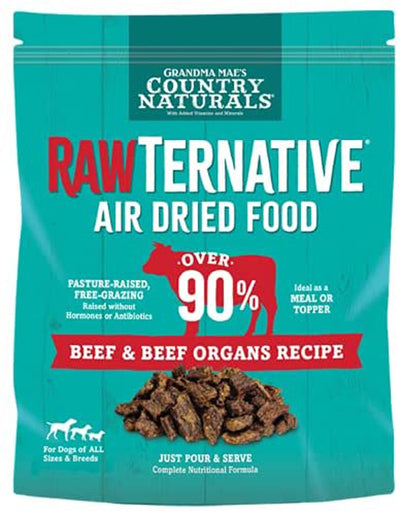 Grandma Mae's Country Naturals RawTernative Air Dried Dry Dog Food Beef & Beef Organs 1ea/1 lb