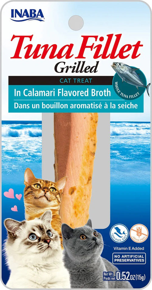 Inaba Cat Grill Fil Tuna /Tuna Broth 0.5Oz/6Ct.