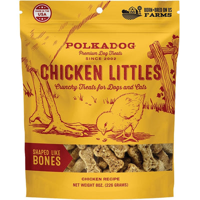 Polka Dog Bakery Dog Chicken Little Bones 8oz.