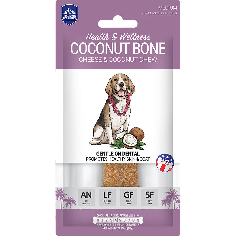 Himalayan Dog Coconut Bone Medium 3.25oz.