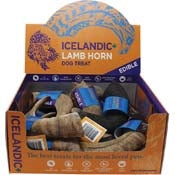 Icelandic+ Lamb Horn - 12-Piece Display Loose (Sized Approx. 6.5-7In)