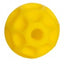 Starmark Treat Dispensing Tetraflex Dog Toy Yellow 1ea/SM