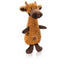 Charming Pet Products Scruffles Moose Plush Dog Toy Brown 1ea/LG