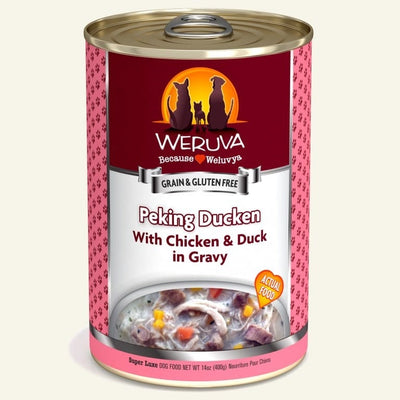 Weruva Dog Peking Ducken With Chicken And Duck In Gravy 14oz. (Case of 12)