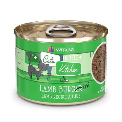 Cats in the Kitchen Lamb Burger-ini Lamb Recipe 6oz. (Case of 24)