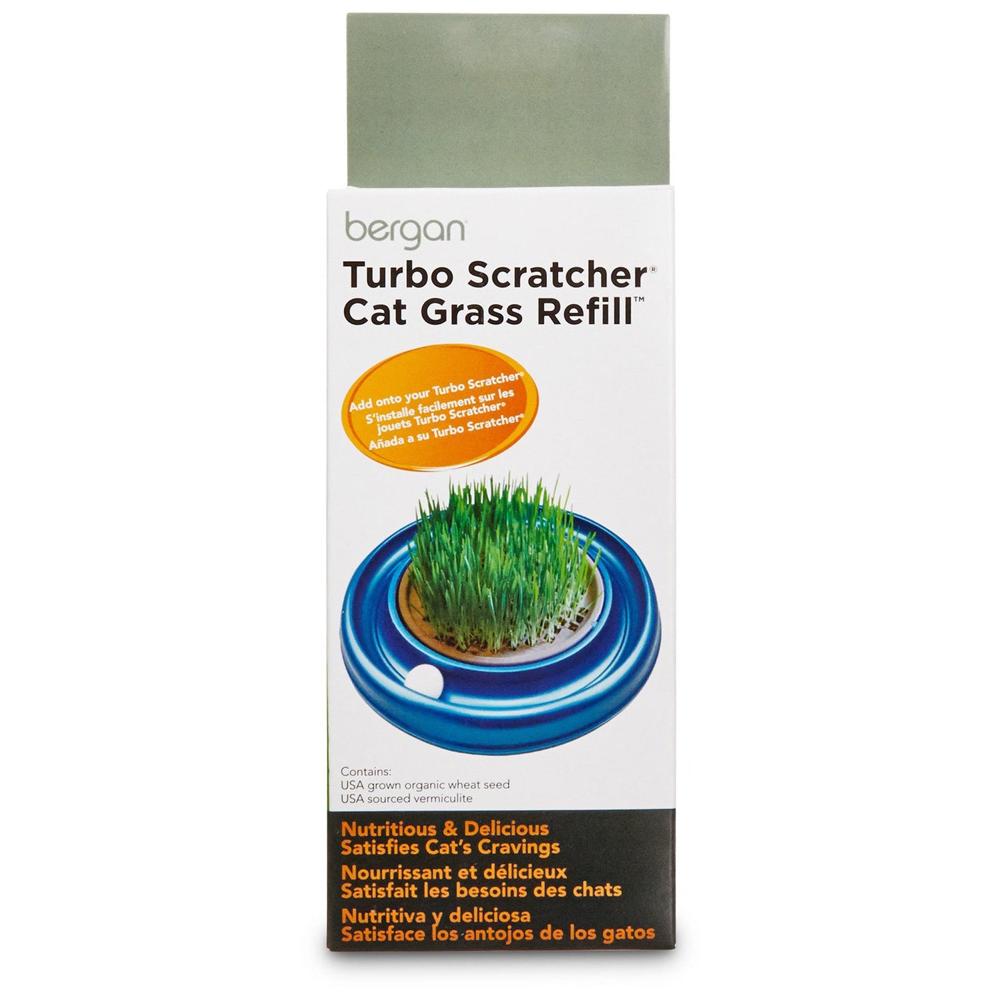 Bergan Turbo Cat Grass Refill 1 Pack