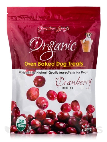 Grandma Lucys Dog Organic Baked Cranberry Treat 14oz.