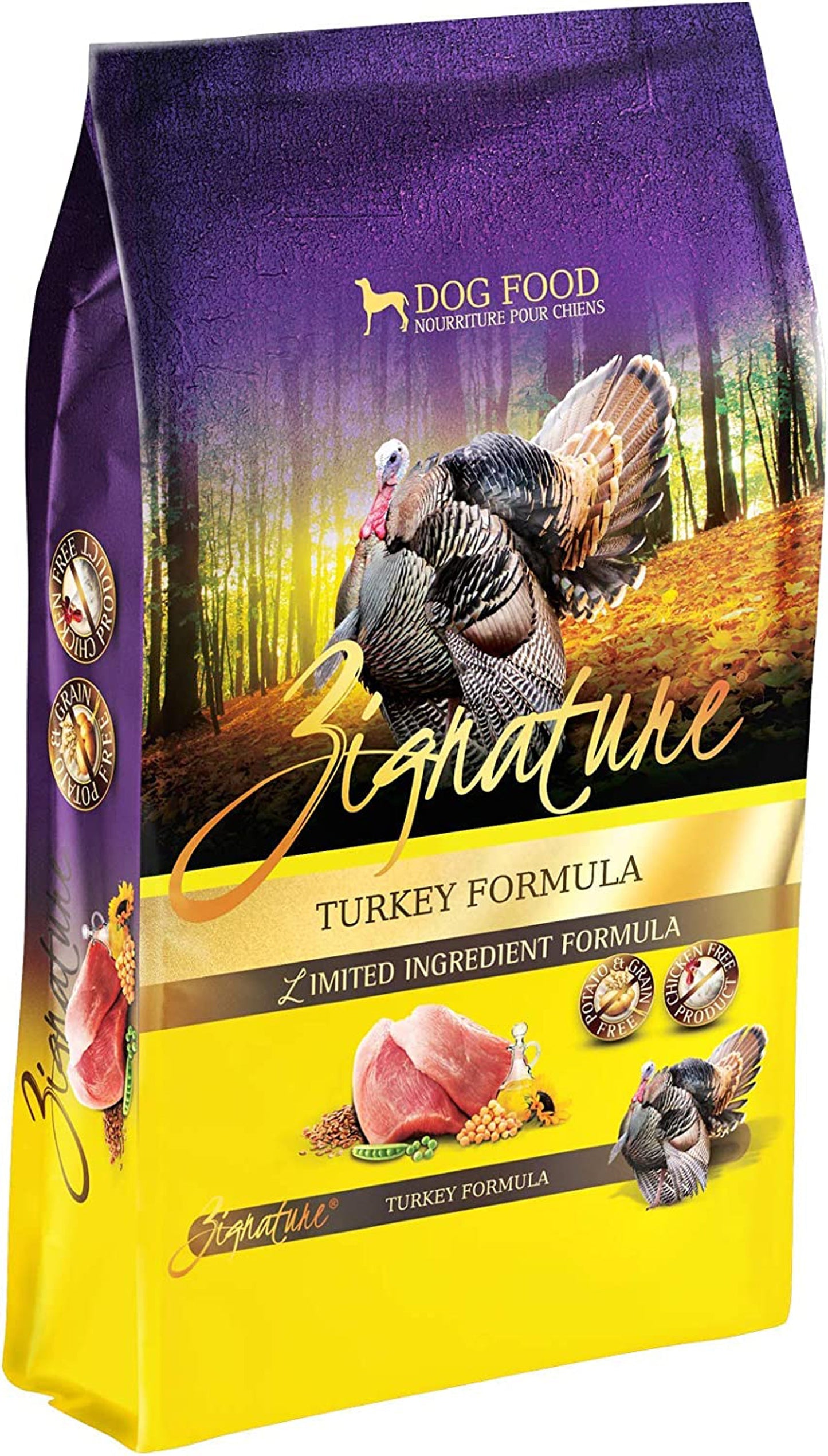 **Zignature Dog Grain Free Turkey 4Lb