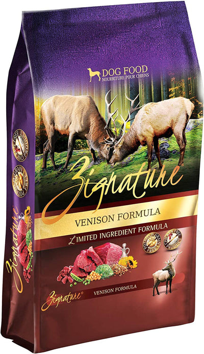 **Zignature Dog 4Lb.  Venison