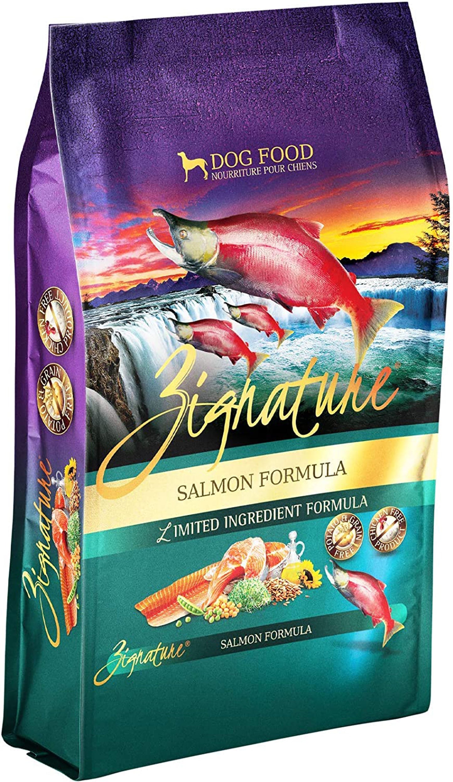 **Zignature Dog 4Lb.  Salmon