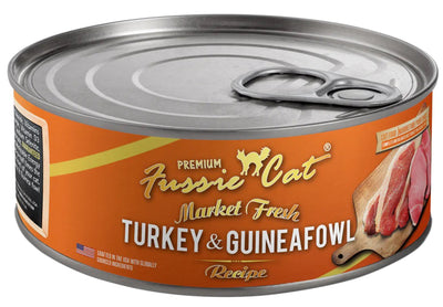 Fussie Cat Market Fresh Cc Turkey & Guinea Fowl Pate 5.5oz. (Case of 24)