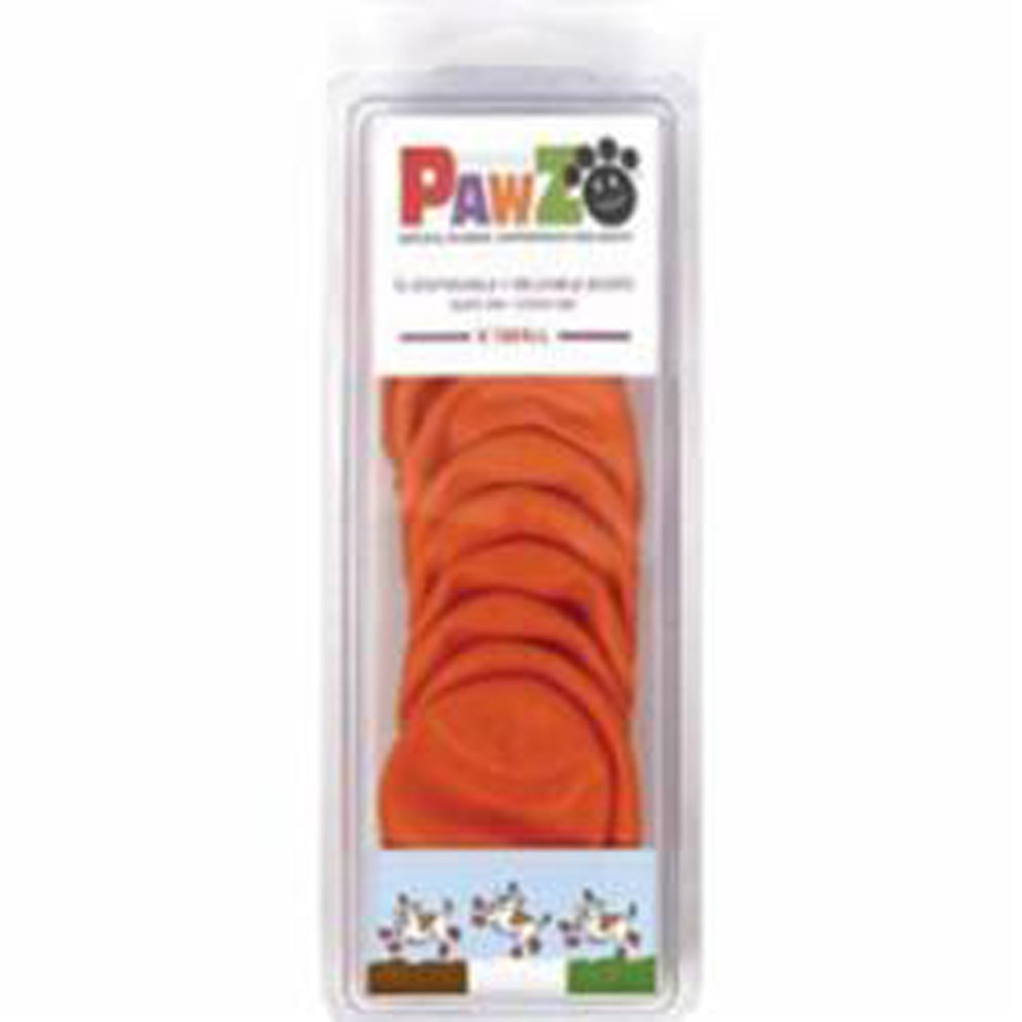 Pawz Dog Boots Extra Small Orange