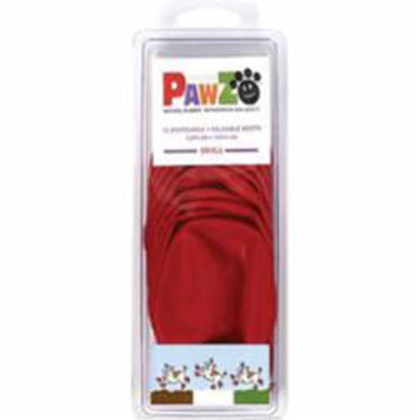 Pawz Dog Boots Small Red