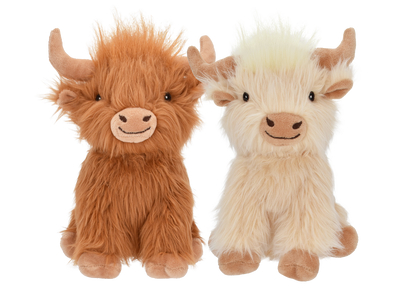 Multipet Highland Cow 14 inch (Colors Vary)