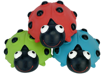 Multipet Look Who’s Poppin’ Lady Bugs 5" (Assorted Colors)