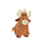 Multipet Floppy Highland Cow 10"