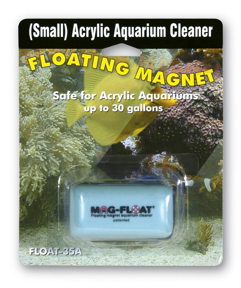 Mag-Float Floating Magnet Acrylic Aquarium Cleaner Small
