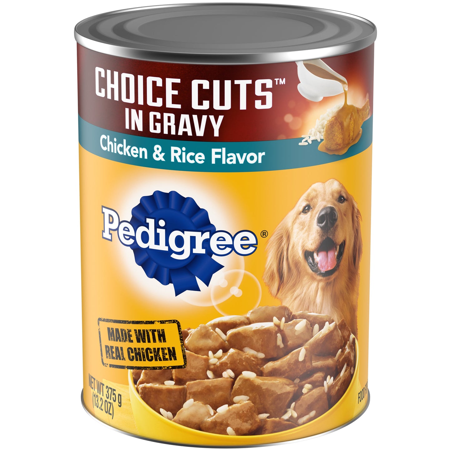 Pedigree Choice Cuts Chicken and Rice Dog Food 12Ea/13.2 Oz, 12 Pk