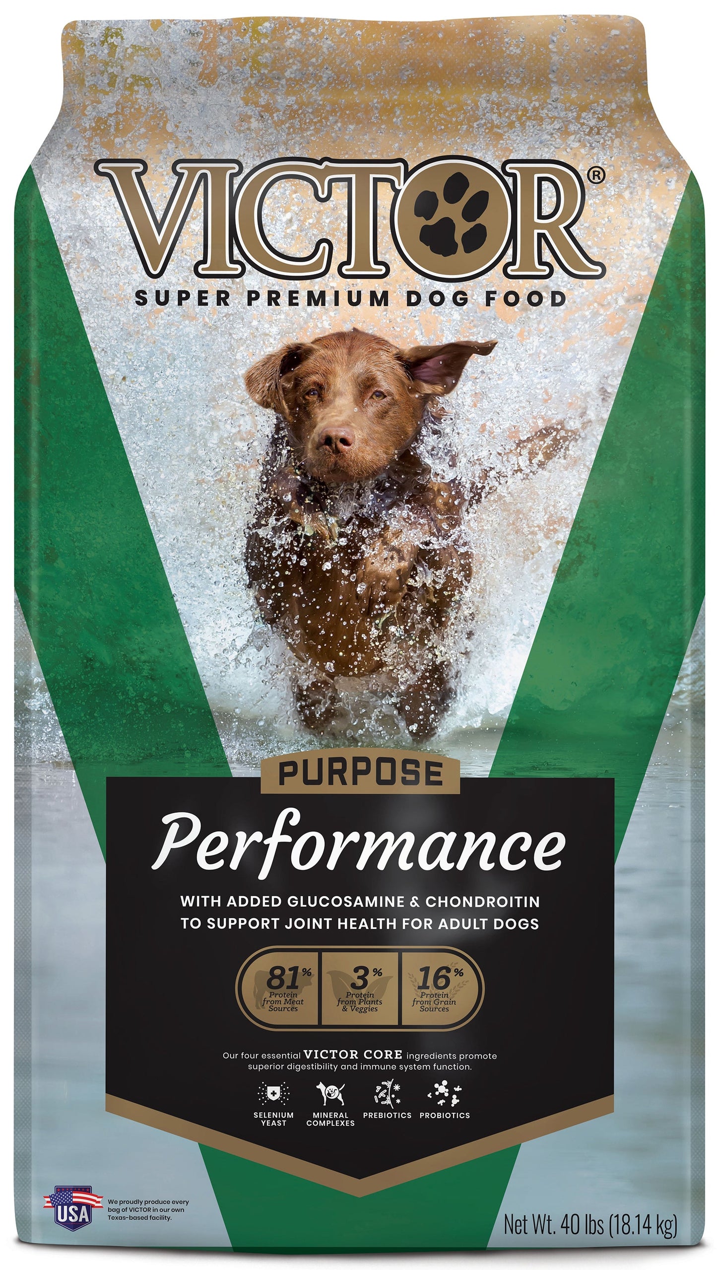 Victor Super Premium Dog Food Performance 40 lb